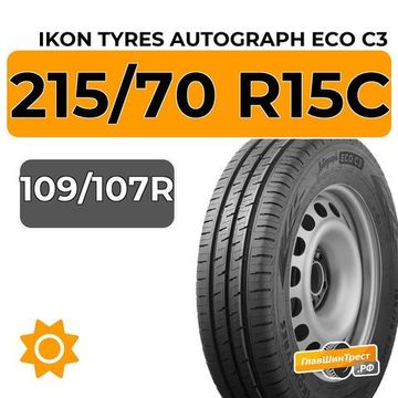 Ikon Tyres Autograph Eco C3 215/70 R15C 109/107R
