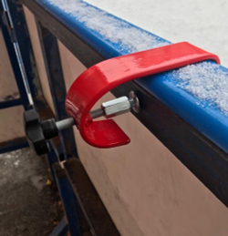 Трос нагрузочный с поясом + Кронштейн на борт для троса нагрузочного MAXIM HOCKEY