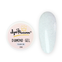 Луи Филипп Diamond Flash Gel 05 - Светоотражающий гель для наращивания, 15мл