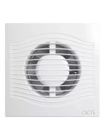 Вентилятор 125 ERA SLIM 5C MRH осевой вытяжной мультиопционный с контроллером Fusion Logic 1.1, обратный клапан