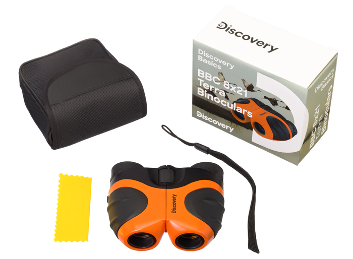 Бинокль Levenhuk Discovery Basics BBС 8x21 Terra