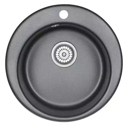 Мойка EMAR Quartz EMQ-1475 гранитная (Оникс), EMAR