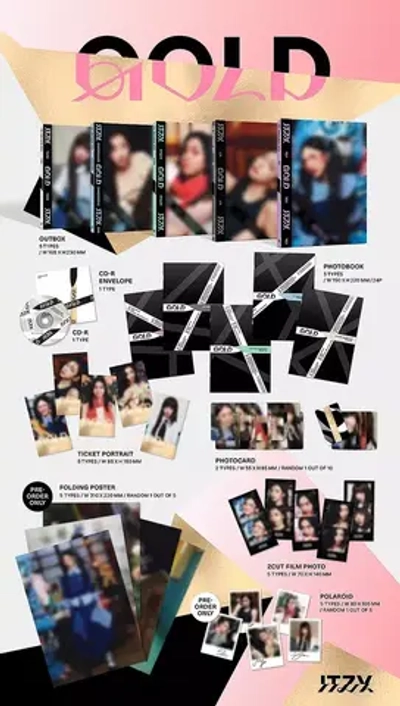 ITZY - GOLD [Digipack ver.]