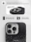 Чехол накладка iPhone 14 Pro Max 6.7" Gurdini Carbon Design (Magsafe &amp; Lense holder) Galaxy Black