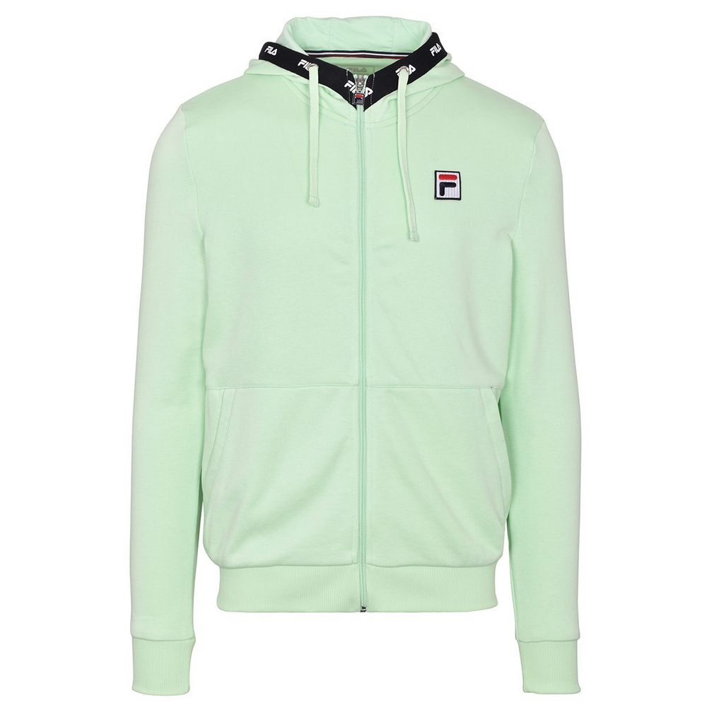 Мужская теннисная кофта Fila Sweatjacket Benny M - зеленый
