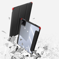 Чехол книжка черного цвета для Xiaomi Pad 8, 8 Pro и Pad 7, 7 Pro, серия Toby Series Case от Dux Ducis