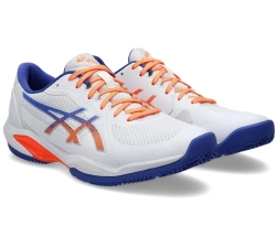Мужские кроссовки для Padel Asics Solution Swift FF 2 Padel - white/dark cobalt