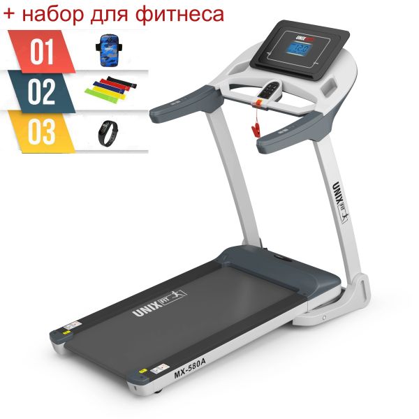 Беговая дорожка UNIX Fit MX-580A White