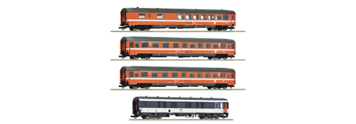 Набор из 4-х пассажирских вагонов: "Arlberg-Express", ÖBB , IV эпоха
