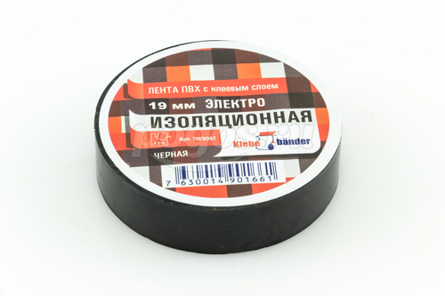 TIK556Т Изолента ПВХ 15х10 черная Klebebander/200/5 116 890