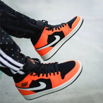 Jordan 1 Mid Black Cone GS