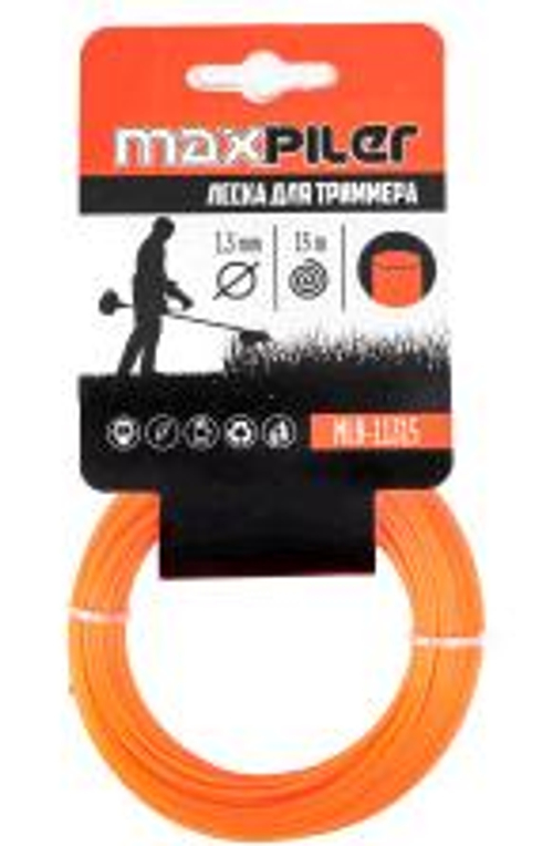 Леска для триммера 1.6мм*15м (круг, карт.уп) MLR-11615  MX