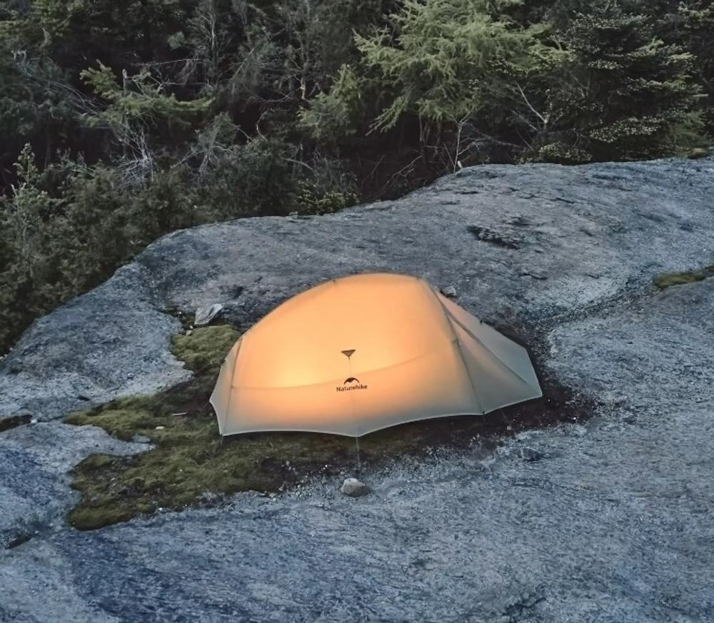 Палатка Naturehike Cloud Up Pro Si 2-местная, алюминиевый каркас, зеленая