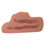 Мастурбатор вагина и анус PipeDream PDX Plus Perfect Pussy Double Stroker Tan RD60722