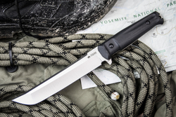 Тактический нож Senpai AUS-8 StoneWash Черный - изображение 1