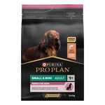 Сухой корм PRO PLAN SENSITIVE SKIN для взрослых собак мелких и карликовых пород с чувствительной кожей лосось 3 кг