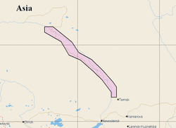 Карта C-MAP Обь: Томь-Нижневартовск