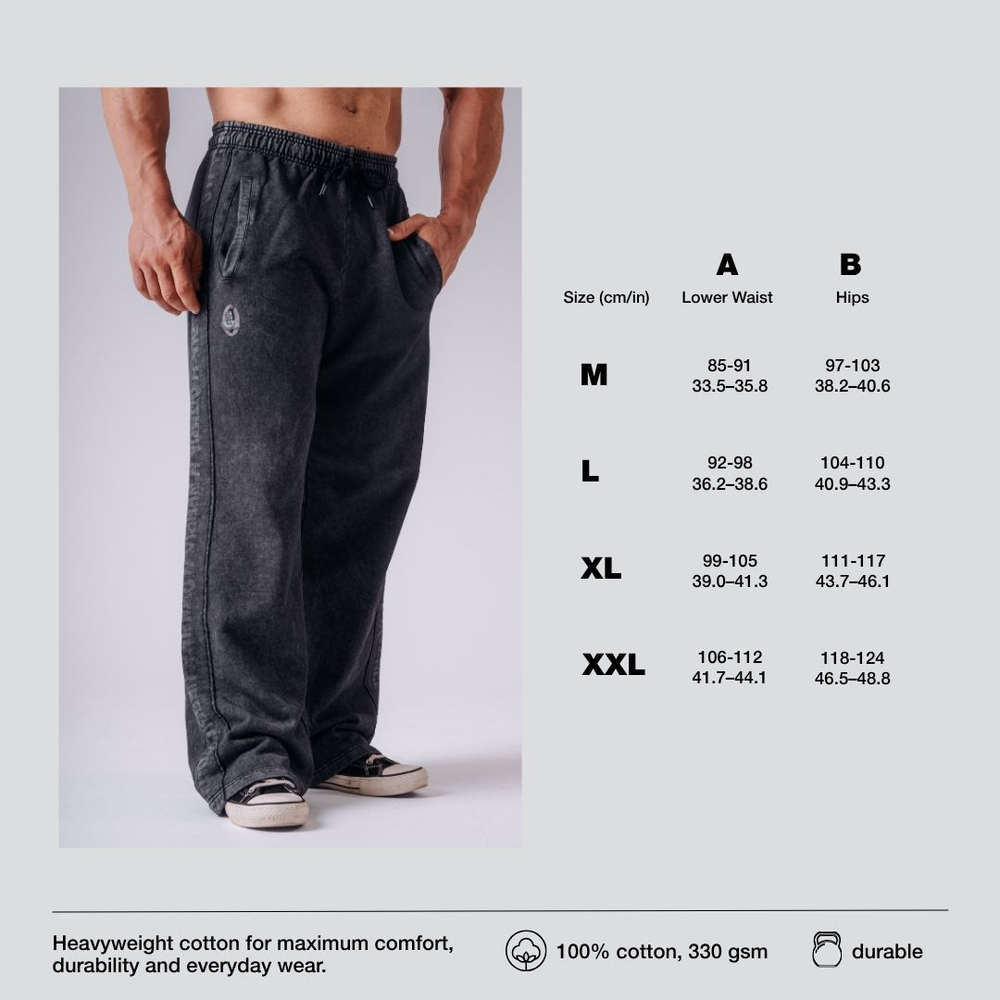 Брюки NEBBIA x Olympia Relaxed Sweatpants 949 Черные