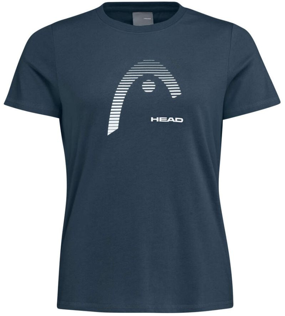 Женская теннисная футболка Head Club Lara - navy