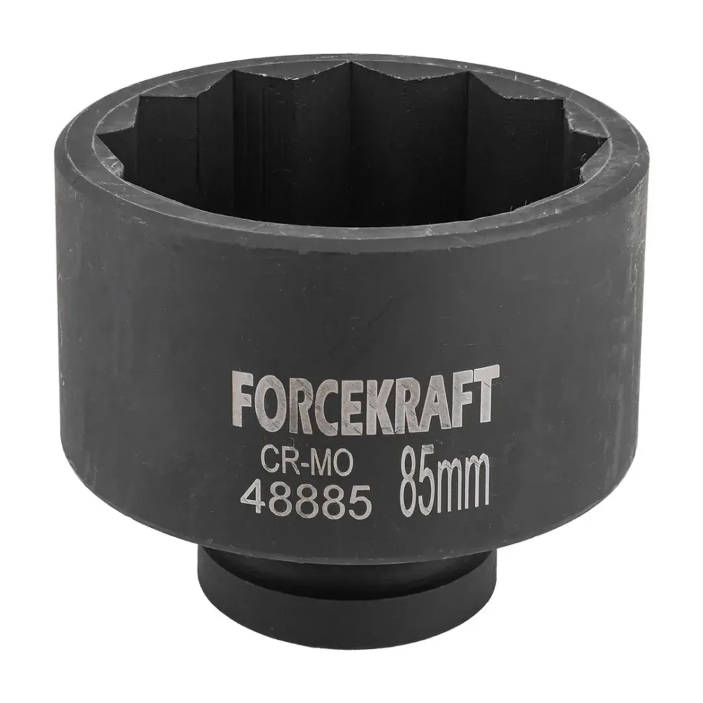 Головка ударная 1'', 85мм (12гр.) FORCEKRAFT FK-48885