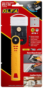 OLFA Hobby Craft Models, для реза кожи, нож-скребок (OL-BTC-1/DX)