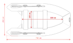 Лодка ПВХ Gladiator Air Expedition E450X НДНД -
