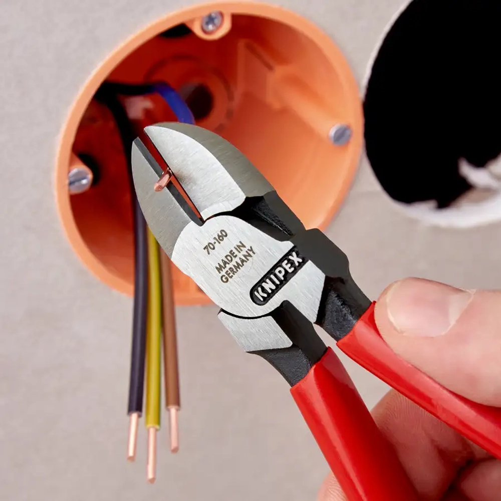 Кусачки боковые черненые 160 мм Knipex 70 01 160 SB