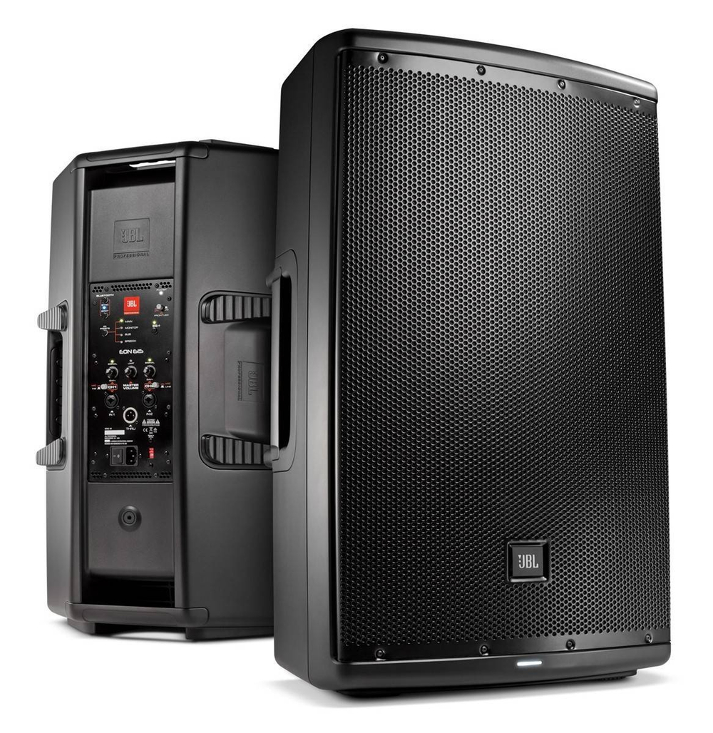 JBL EON612 акуст. система, 12'', 2-полосная, активная 500 Вт, 126 dB, управление по Bluetooth, 15 кг