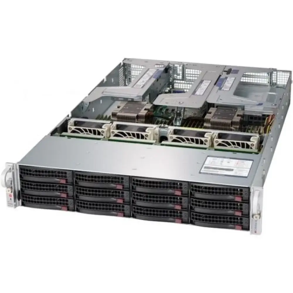 Серверная платформа 2U SUPERMICRO SSG-6029P-E1CR12H
