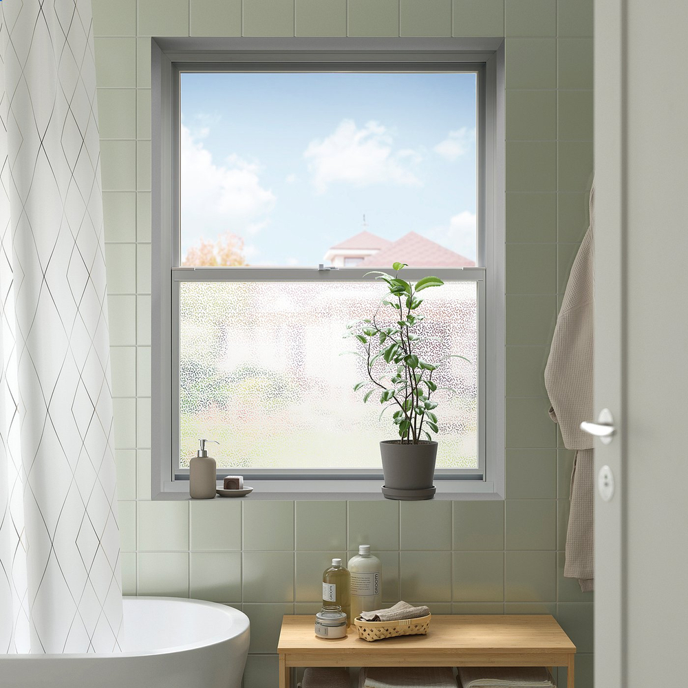 IKEA PUCKELFLY  (ИКЕА ПУКЕЛФЛИ)  -  Плёнка для окна - с узором 50x150 см