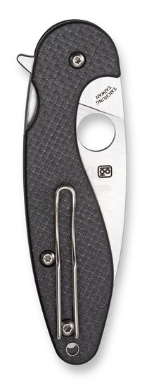 Складной нож Spyderco Sliverax 228CFP c клинком из стали CPM-S30V, рукоять G10