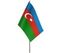 Bayraq \ Флаг Azərbaycan 20 x 13 sm