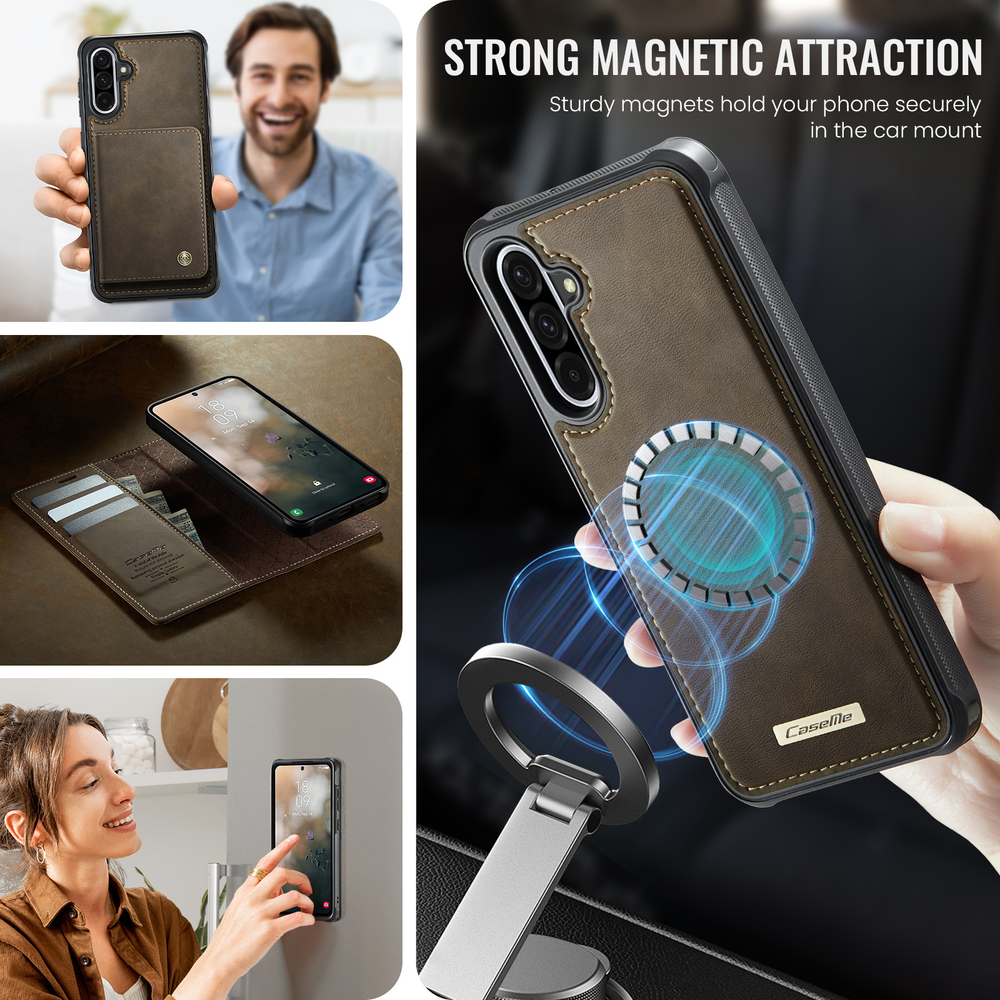 Чехол-кошелек CaseMe 2 in 1 MagSafe Samsung Galaxy A36