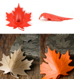 Подпорка для двери autumn, красная
