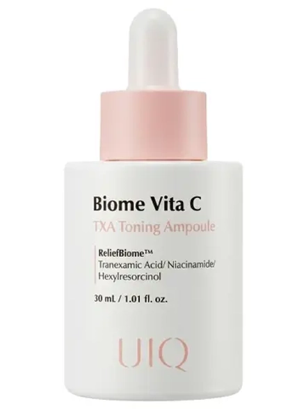 Осветляющая сыворотка с транексамовой кислотой и витамином С UIQ Vita C TXA Toning Ampoule 30 мл