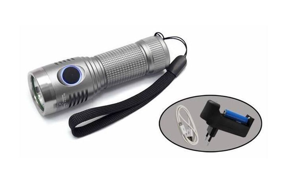 Фонарь светодиодный Поиск P-G15-T6 USB