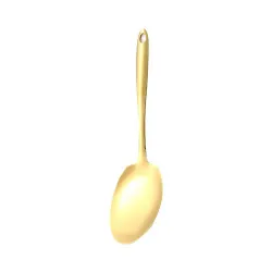 Ложка гарнирная для раздачи 29,5 см Oval Tip нерж. цвет золото PVD P.L. Proff Cuisine