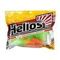 Твистер Helios Credo Double Tail 3,54"/9 см Orange &amp; Green 5шт. (HS-28-025)