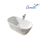 Ванна RESIA170II акриловая отдельностоящая Ceruttispa (1700x750x600)