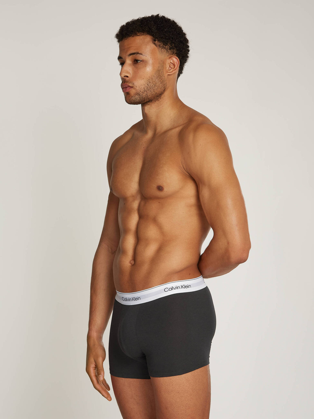 Трусики-боксеры 3шт. Calvin Klein Underwear - черный(000NB3963A)