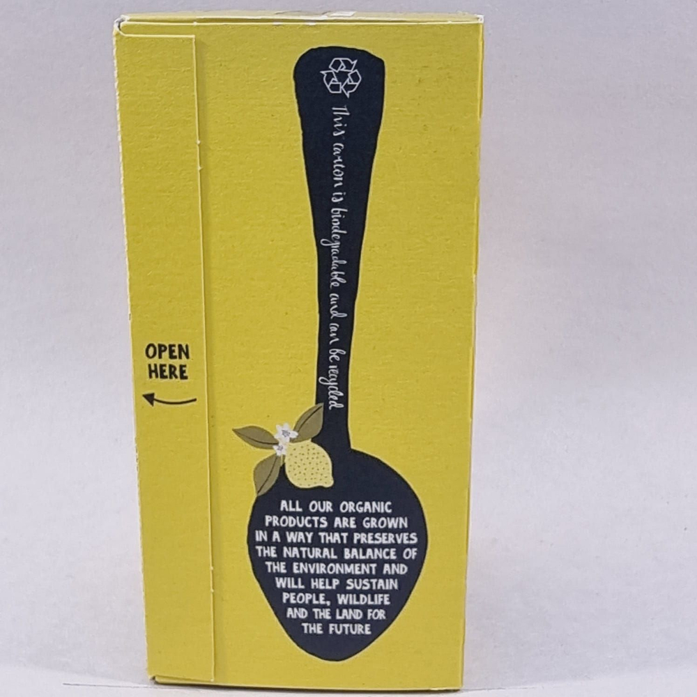 Чай травяной CLIPPER "ORGANIC LEMON & CINGER INFUSION" лимонный с имбирем 20 пакетиков 50 г (из Финляндии)