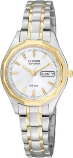 Женские японские наручные часы Citizen EW3144-51AE