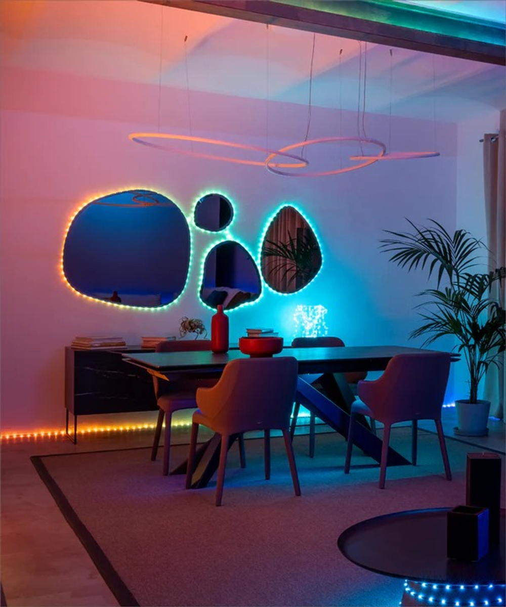 Гирлянда Twinkly Dots 400 RGB LED 20 м IP44 Wi-Fi Bluetooth Black