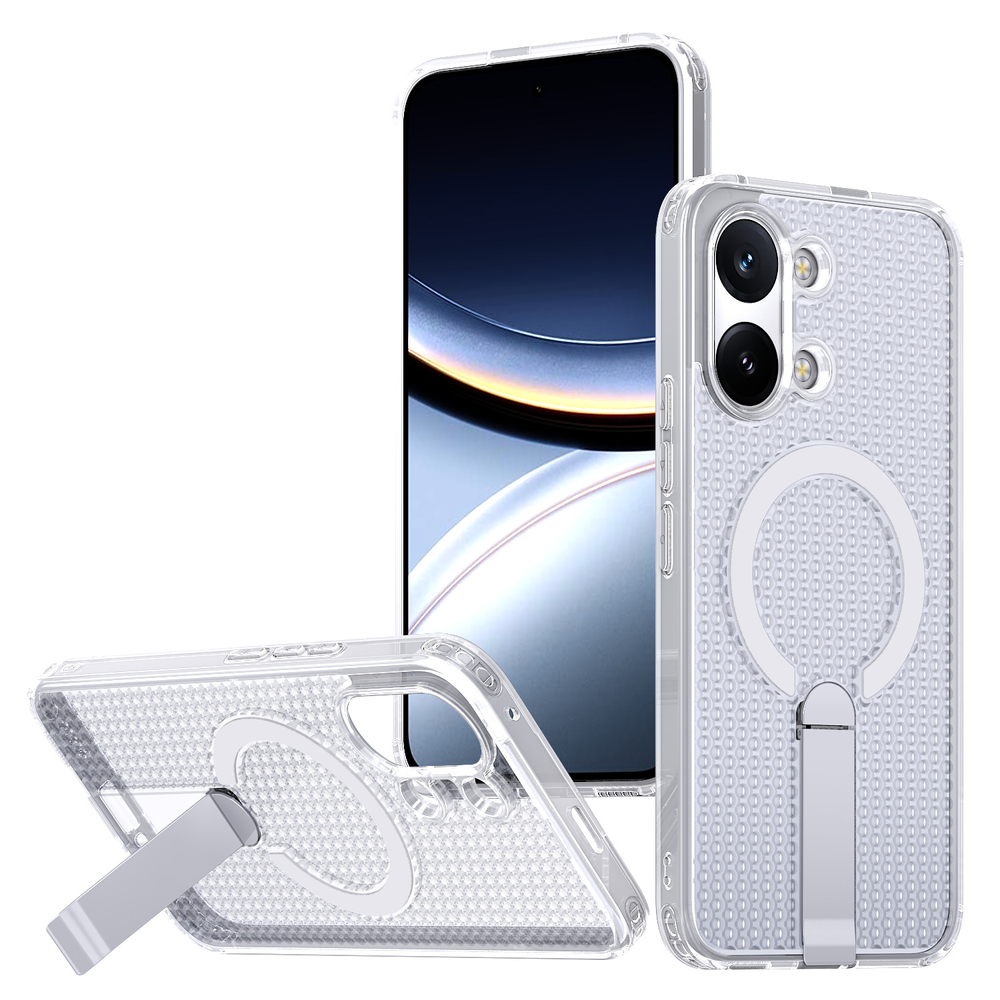 Прозрачный чехол Mesh Pro Magnetic Case для Poco X8 Pro Max 5G