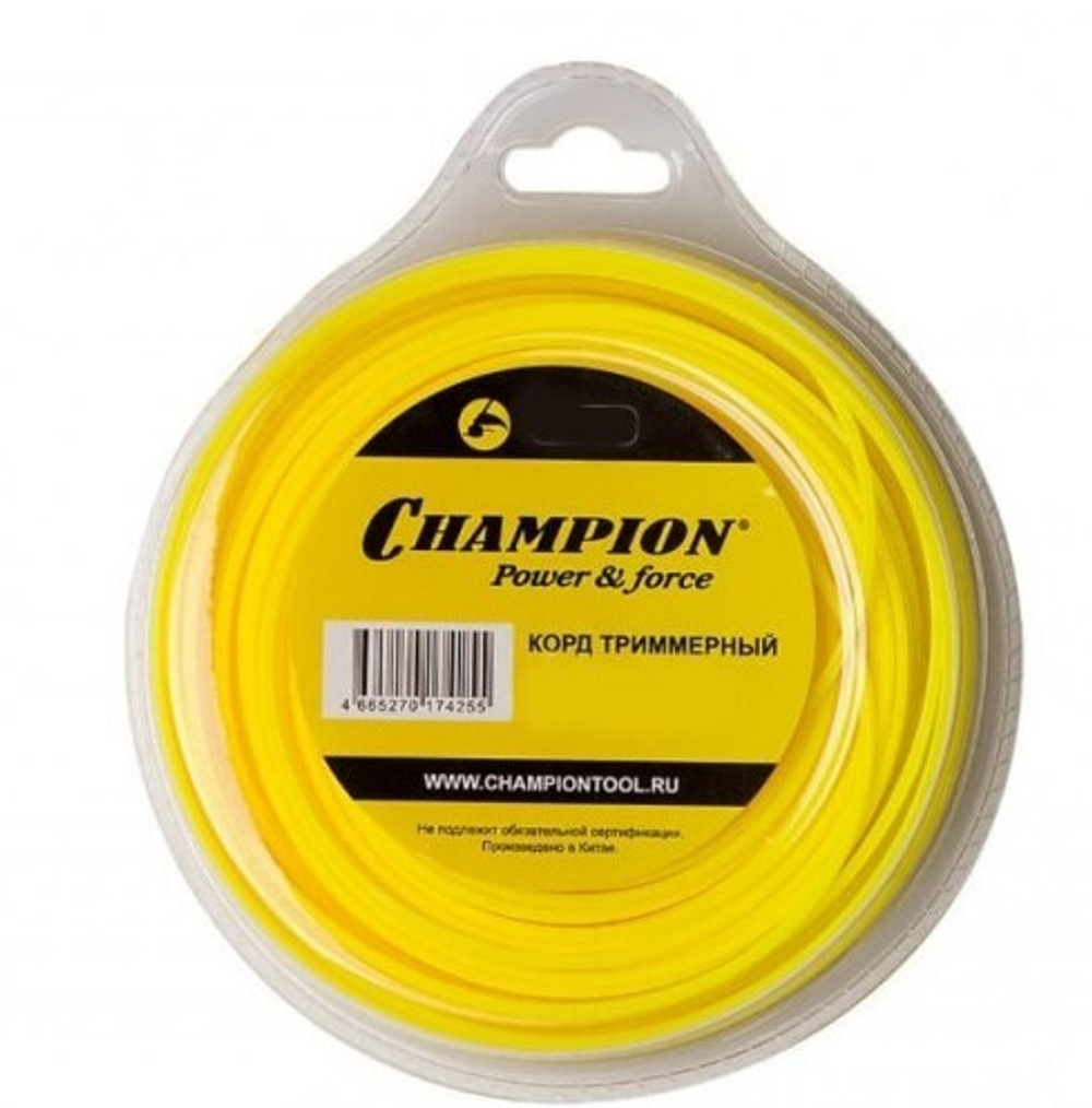 Леска 2,4 мм 40 м Champion Round C5011