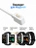 Кабель для зарядки Xiaomi Mi Band 8 и Redmi Band 2 белый