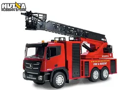 Радиоуправляемая пожарная машина HUI NA TOYS масштаб 1:18 2.4G - HN1361