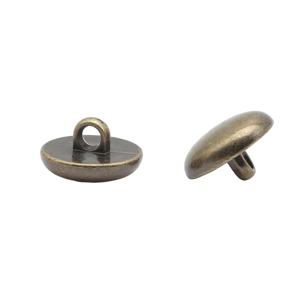 Пуговицы на ножке 28L=18 мм, (Bronze (бронза)), 36 шт