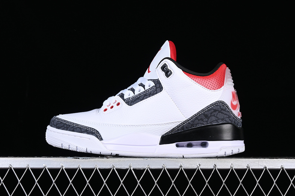 Купить Air Jordan 3 Retro Denim SE Fire Red