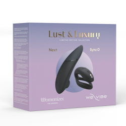 Набор Lust & Luxury: Womanizer Next and We-Vibe Sync O, черный